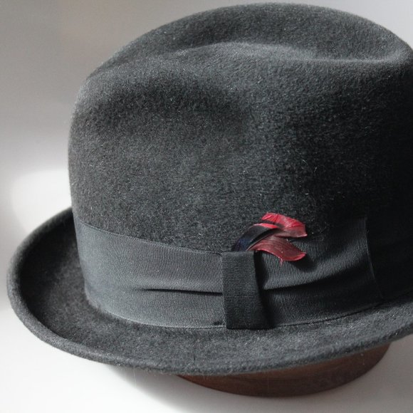 Biltmore Vintageantique Black Homburg 